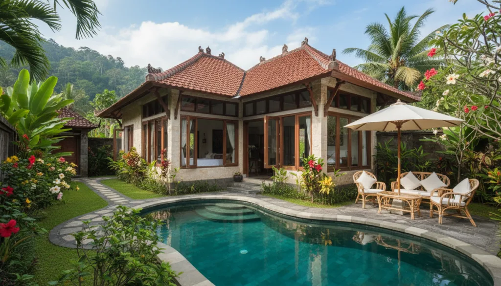découvrez cette villa à bali à seulement 80 000 euros, une opportunité unique pour investir dans un cadre paradisiaque alliant charme et accessibilité.